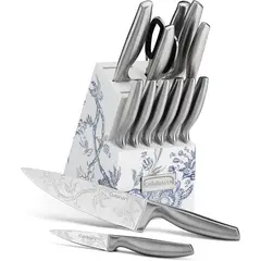 CUISINART - Juego de Cuchillos 15 piezas Acero Inoxidable C77SS-15PKCA
