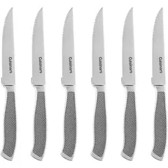 CUISINART - Cuchillos para carne acero inoxidable 6 piezas
