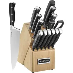 CUISINART - Set de cuchillos 15 piezas acero inoxidable C77BTR-15P