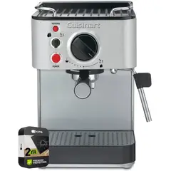 CUISINART - Cafetera Espresso Manual Acero Inoxidable CBC-200SA