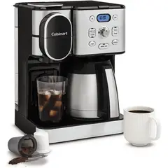 CUISINART - Cafetera 10 Tazas y Monodosis - Coffee Center®