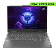 LENOVO - Portátil Gamer LOQ 15IRX9 RTX 4060 8 GB, Core i5 13450hx 64/512 SSD- Win 11 15,6 144Hz,Gamer.