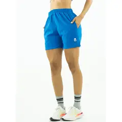 NO RULES - SHORT DEPORTIVO AJUSTADO UNISEX AZUL CIELO.