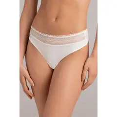 TOUCHE LINGERIE - Panty Brasilero En Microfibra Y Encaje Ref. 2153051