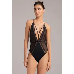 TOUCHE LINGERIE - Body En Encaje Y Microfibra Ref. 2675051