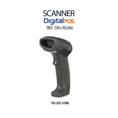 DIGITAL POS - SCANNER DIG-X6266 1D-2D USB
