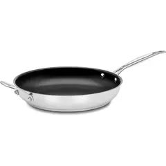 CUISINART - Sartén 12” Acero Inoxidable Antiadherente PFAS-Free 722C-30HNS