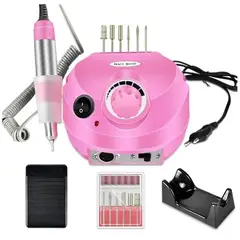 GENERICO - Kit De Taladro Eléctrico De Uñas DM-202