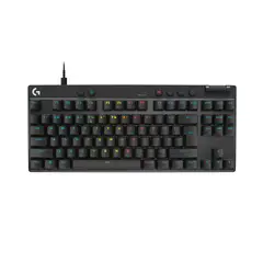 LOGITECH - Teclado Gamer G Pro X TKL Rápido RGB Lightsync Blk