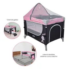 PRIORI - Corral Cuna Colecho Madison Rosa