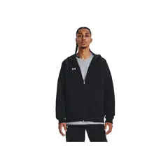 UNDER ARMOUR - Buzo Hombre RIVAL FLCE FZ HOODIE Negro