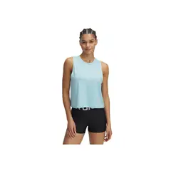 UNDER ARMOUR - Camiseta Mujer Vnsh Enrgy Crop Tank Azul