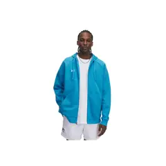 UNDER ARMOUR - Chaqueta Hombre RIVAL FLCE FZ HOODIE Azul