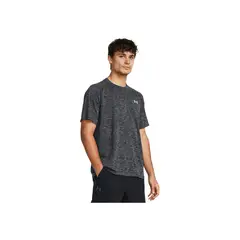 UNDER ARMOUR - Camiseta Hombre UA TECH TEXTURED SS Negro