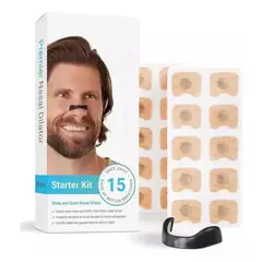 GENERICO - 1 Caja De Protectores Anti Roncar Abre Nariz Oxigena Respira