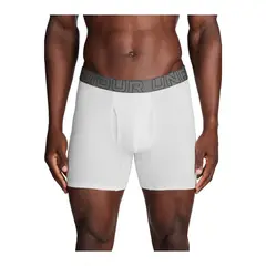 UNDER ARMOUR - Boxer Hombre PRFRMNC COTTON SOLID Blanco