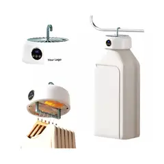 GENERICO - Secador de Ropa Portátil con Ventilador y Temporizador Plegable