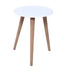 DKO DESIGN - Mesa De Centro 51x40x40cm Blanca