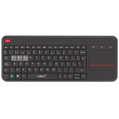 EPIK - Teclado Inalámbrico con Touchpad Unitec W001 Negro