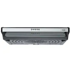 HACEB - Campana Recirculadora 60 cm Pared Kala Gris Negro