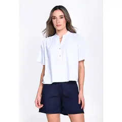BELIFE - Blusa Manga Corta Para Mujer
