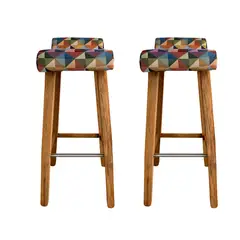 DKO DESIGN - Set x 2 Sillas Bar Canadá 85x31x45 Colors