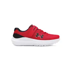UNDER ARMOUR - Tenis Niño UA BPS SURGE 4 AC Rojo