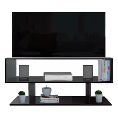 GENERICO - Mesa De Televisión Centro De Entretenimiento Mueble De Tv Wengue