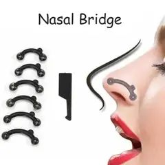 GENERICO - Corrector Nasal Respingador Nariz Perfecta 6 Unidades