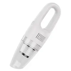 GENERICO - Aspiradora Inalámbrica Recargable Mano Para Carro blanco