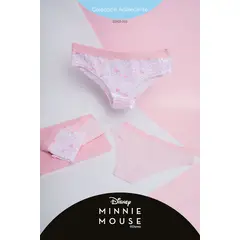LILI PINK - Hipster para adolecentes coleccion Minnie paquete x2