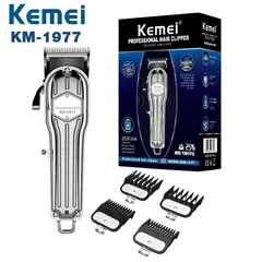 KEMEI - Maquina Peluquería Inalámbrica Km1977 Profesional