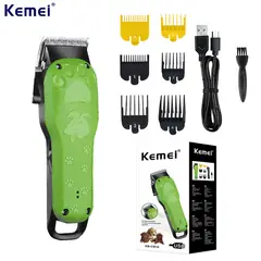 KEMEI - Maquina De Peluquería Canina Mascotas Inalámbrica