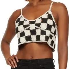 GENERICO - Blusa Tejido Crochet Flowers Tirantes