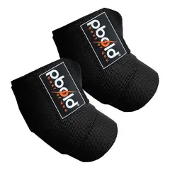 PBOLD - Codera Elástica Compresión Levantamiento De Pesas Fitness Gimnasio Negras