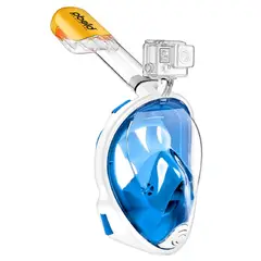PBOLD - Careta Gafas Snorkel Full Face Natación Buceo Piscina Mar SM