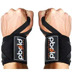 PBOLD - Muñequeras Crossfit Lifting Straps Gym Fitness Levantamiento