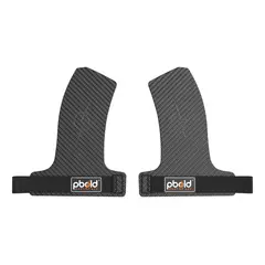 PBOLD - Guantes Para Crossfit Calistenia Calleras Gimnasio Entrenamiento Empuñaduras De Carbono Negro L