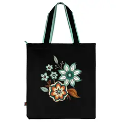 FUERA DEL MOLDE - Bolso De Tela Con Diseño De Amanecer Floral
