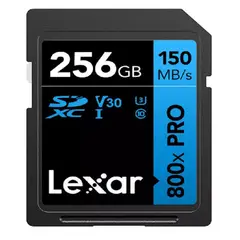 LEXAR - Tarjeta de memoria SD 800x series Blue / 256 GB