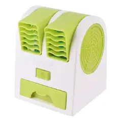 GENERICO - Ventilador aire acondicionado humificador portátil verde
