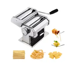 GENERICO - Maquina Molino Hacer Pasta Spaguetti Manual Grosor Ajustable