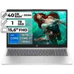 HP - PORTATIL INTEL CORE I7-1355U 1TB SSD 40GB RAM LED 15,6 FULL HD