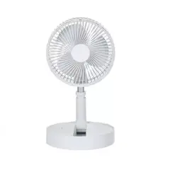 GENERICO - Ventilador aire acondicionado recargable plegable hogar blanco