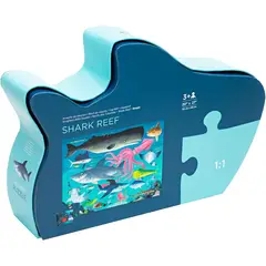CROCODILE CREEK - ROMPECABEZAS PARA NIÑOS Y NIÑAS - 36 PIEZAS - TIBURONES