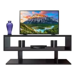 GENERICO - Mesa Tv - Mueble Para Televisor Moderna Kappa Funcional Color Wengue