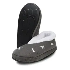 ARCTIC FOX - Pantuflas Cerradas Gris Perritos
