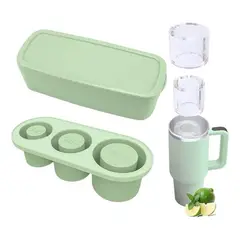 GENERICO - Bandeja Silicona Cubitos Hielo Termo Refrigerador Congelador