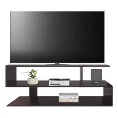 GENERICO - Mueble De Tv Centro De Entretenimiento Mesa De Televisión Wengue
