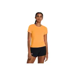 UNDER ARMOUR - Camiseta Mujer UA LAUNCH SHORTSLEEV Naranja UNDER ARMOUR.